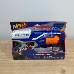 NEW Hasbro NERF Elite Disruptor Gun Blaster Toy Rotating Drum + 6 Darts